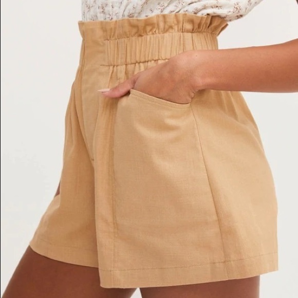 Lush Pants - Paperbag shorts
